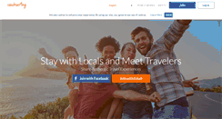 Desktop Screenshot of couchsurfing.com