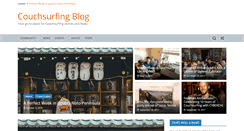 Desktop Screenshot of blog.couchsurfing.com